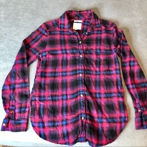 American Eagle Soft Boyfriend Fit Flannel